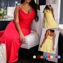 Load image into Gallery viewer, Drape Maxi Dress