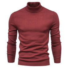 Load image into Gallery viewer, Men's Casual Solid Color Turtleneck Sweater