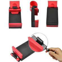 Load image into Gallery viewer, Hirundo Car Steering Universal Mount Phone Holder Stand