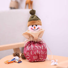 Load image into Gallery viewer, Santa&amp;Snowman Gift Bags