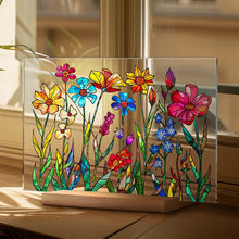 Load image into Gallery viewer, Painted Colorful Flower Pattern Decor