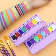 Load image into Gallery viewer, Water-Soluble Fluorescent Makeup Palette