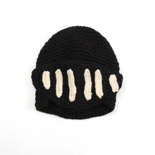 Load image into Gallery viewer, Knit Roman Knight Beanie Hat