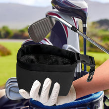 Load image into Gallery viewer, Rengjøringspose for golfkøller og golfballer