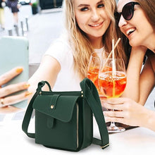 Load image into Gallery viewer, Leather shoulder bag with unique design
