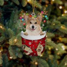 Load image into Gallery viewer, Cute Christmas Sock Dog Ornament