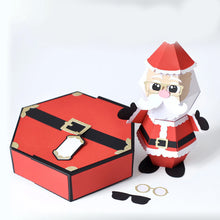 Load image into Gallery viewer, 3D Santa Claus Prank Pop-up Box Card