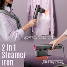 Load image into Gallery viewer, Rotatable Handheld Garment Steamer