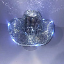Load image into Gallery viewer, Disco Ball Cowboy Hat