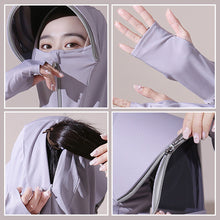 Load image into Gallery viewer, Ice Silk UV Protection Hooded Windbreaker Jacket