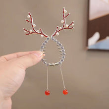 Load image into Gallery viewer, Rhinestone Tassel Ponytail Hair Claw