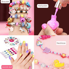 Load image into Gallery viewer, Jewelry Box Bracelet Making Kit for Kids Girls
