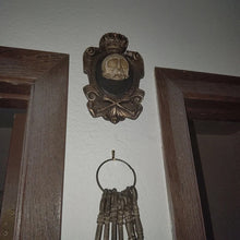 Load image into Gallery viewer, Hanging Skull Plaque