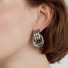 Load image into Gallery viewer, Women's Multi-Layer Hoop Earrings