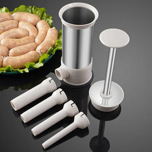 Load image into Gallery viewer, Sausage Stuffer with 4 Different Sizes Stuffing Tubes