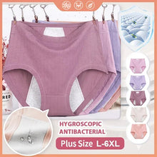 Load image into Gallery viewer, High Waist Cotton Physiological Underwear