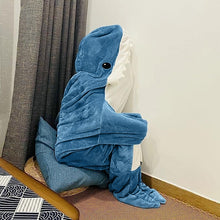 Load image into Gallery viewer, Shark Blanket Hoodie