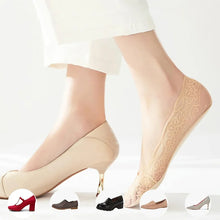 Load image into Gallery viewer, 【3 Pairs】Lace No Show Liner Socks for Women
