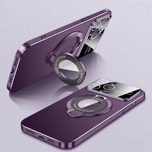 Load image into Gallery viewer, Large Window Phone Case Leak Label Magnetic Bracket