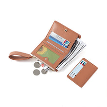 Load image into Gallery viewer, Multi-Functional Zipper Wallet with Card Slots