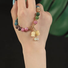 Load image into Gallery viewer, Natural Colored Tourmaline Bracelet