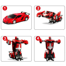 Load image into Gallery viewer, Ultra-Sensing Transformer USB Charging Toy Car