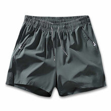 Load image into Gallery viewer, Men's Plain Solid Color Drawstring Pocket Shorts