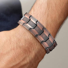 Load image into Gallery viewer, Ultrasterk magnetisk kobberarmbånd