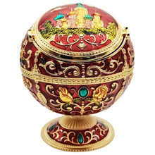 Load image into Gallery viewer, Vintage Portable Cigar Ashtray with Lid