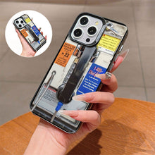 Load image into Gallery viewer, Vintage Phone Booth Pattern Phone Cases