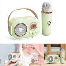 Load image into Gallery viewer, Mini Karaoke-maskin med trådløs mikrofon