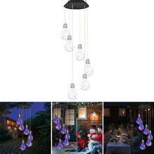 Load image into Gallery viewer, Solar-Powered LED Wind Chime Light