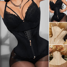Load image into Gallery viewer, Zip &amp; Breasted Body Shaper Tank Top