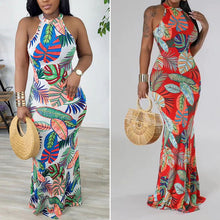 Load image into Gallery viewer, Casual Simplicity Floral Printing Dress