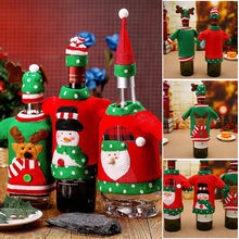 Load image into Gallery viewer, Santa Claus Wine Bottle Decoration For Christmas