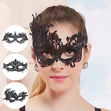 Load image into Gallery viewer, Women's Makeup Lace Eye Mask (Set Of Three)
