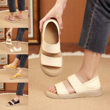 Load image into Gallery viewer, Thick Sole Women's Stylish Leather Sandals