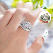 Load image into Gallery viewer, Square Five-in-One Ring for Women
