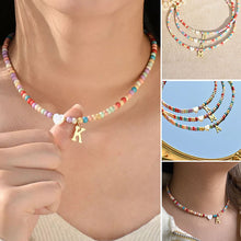 Load image into Gallery viewer, Personalized Colorful Beads Choker
