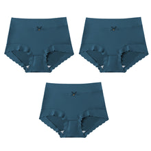 Load image into Gallery viewer, Premium Satin Antibacterial Ice Silk Moisture-absorbing Pantiess （3PCS）