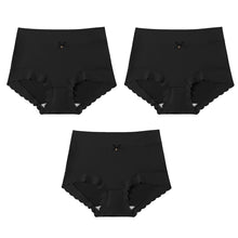 Load image into Gallery viewer, Premium Satin Antibacterial Ice Silk Moisture-absorbing Pantiess （3PCS）