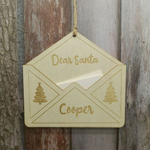Load image into Gallery viewer, Engraved Wooden Ornament
