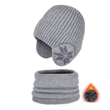 Load image into Gallery viewer, Children's Winter Fleece Scarf Suit