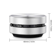 Load image into Gallery viewer, Magnetisk bærbar, trådløs Bluetooth-høyttaler med beinledning