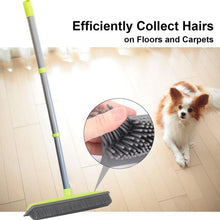 Load image into Gallery viewer, Three-section telescopic pole carpet delinting broom