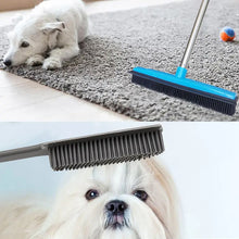 Load image into Gallery viewer, Three-section telescopic pole carpet delinting broom