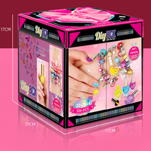 Load image into Gallery viewer, Jewelry Box Bracelet Making Kit for Kids Girls