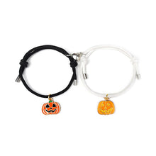 Load image into Gallery viewer, Cute Halloween Heart Magnetic Couple Matching Bracelet