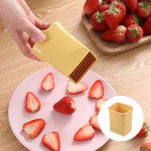 Load image into Gallery viewer, Fruit Egg Stainless Steel Strawberry Slicer