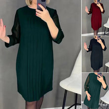 Load image into Gallery viewer, Straight Dress With Medium Length Sleeves